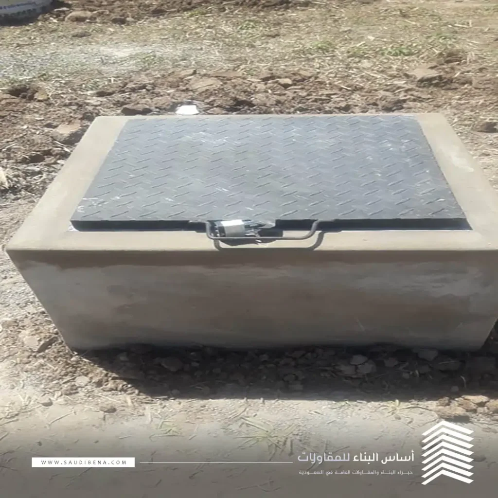 بناء خزان ارضي الشرقية